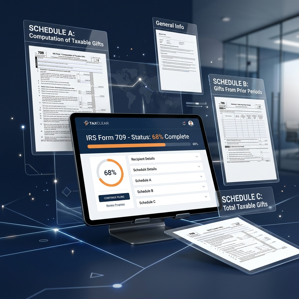 Form 709 Tax Form Banner