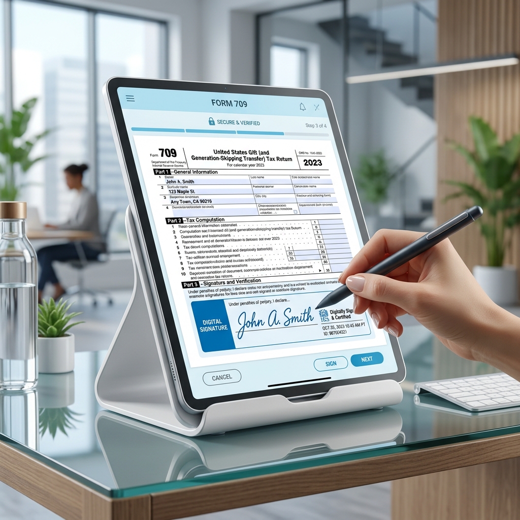 Form 709 e-Filing